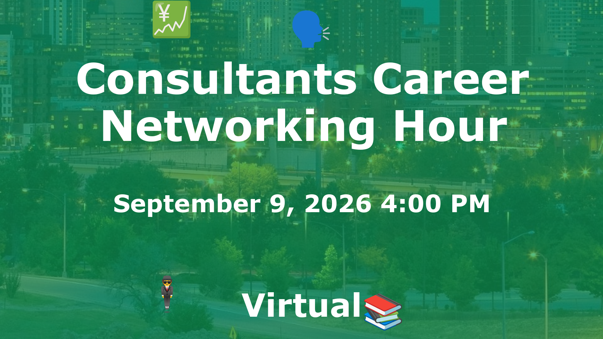 Consultants Career Networking Hour event image